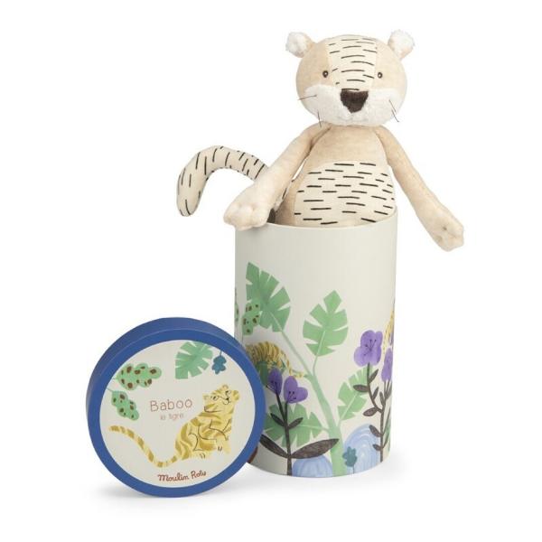 Moulin Roty Іграшка тигр baboo La forêt Mawa в коробці, 688020
